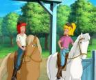Bibi και Tina, δύο κορίτσια αρέσει πολύ να κάνει άλογα